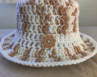 Beige Toilet Paper Hat Cover
