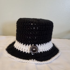 Black Toilet Paper Hat Cover