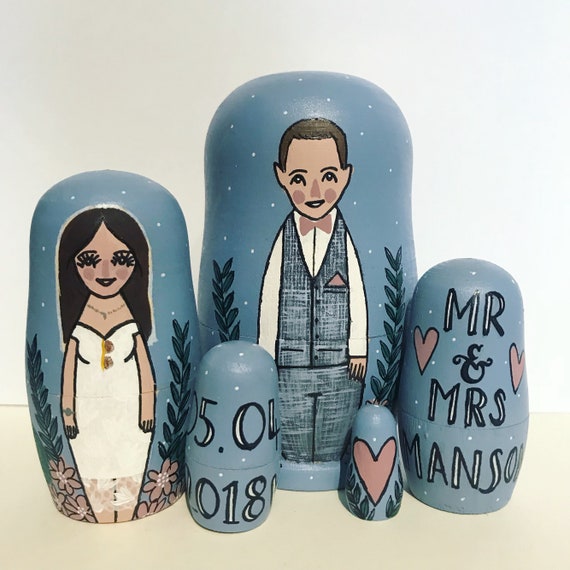 personalised nesting dolls