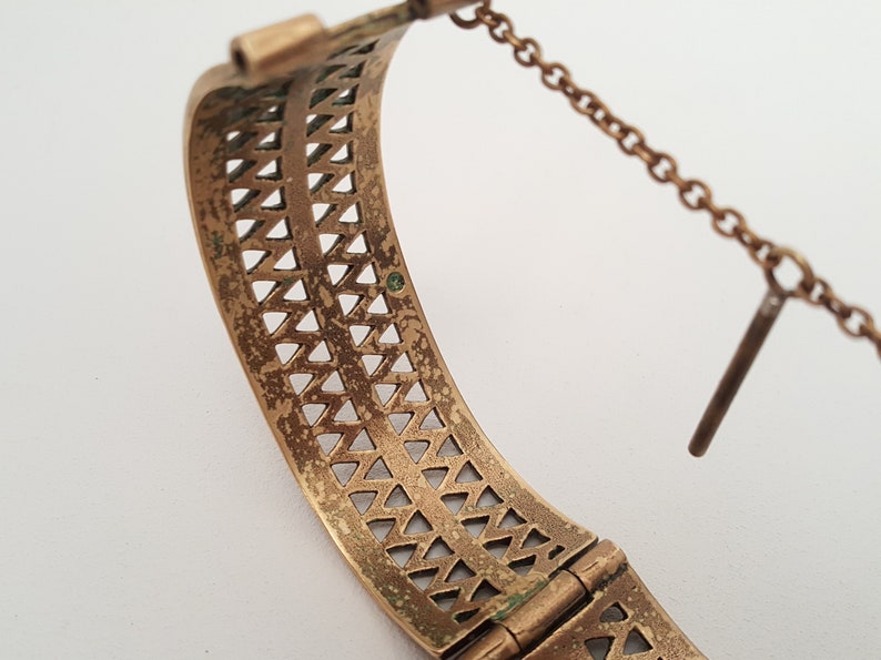 Kalevala Koru Uskelan bronze bracelet F3120A 1980s