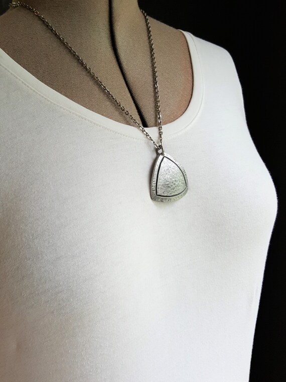 Svenskt Tenn - Vintage Pewter Pendant - Sweden - 1970s