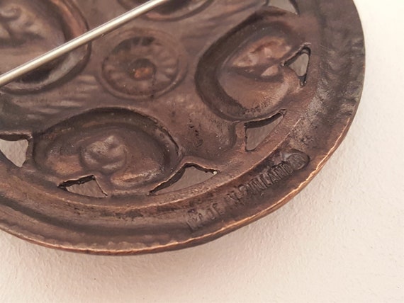 カレワラ コル、ブロンズ ブローチ、フィンランド (F3546) - Etsy 日本