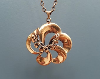 Hannu Ikonen - Reindeer Moss Bronze Pendant - Valo-Koru - Finland (F4965)