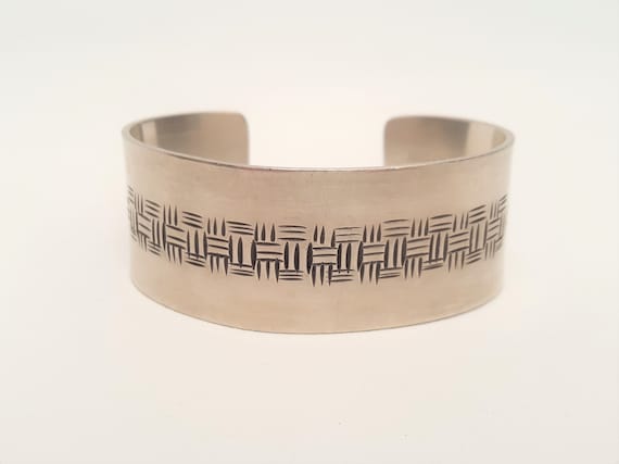 Pewter 2024 cuff bracelet
