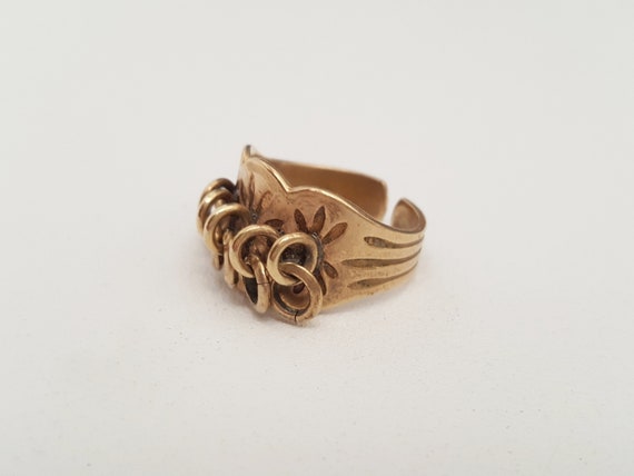 Kalevala Koru, Lapland Bronze Ring, Finland (F3068