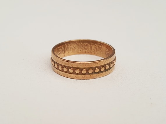 Kalevala Koru, vintage brnze ring, 1990s (F3058B)