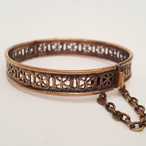 Pentti Sarpaneva, &quot;Pitsi&quot; Bronze Bangle Bracelet, Finland, 1970s (F3828A)