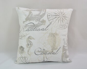 Gray Throw Pillow... Decorative Pillow... Couch Pillow... Pillow Cover