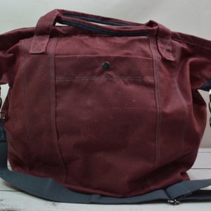 Travel Bag... Canvas and Leather Travel Bag... Carry-on Bag... Overnight Bag... Luggage