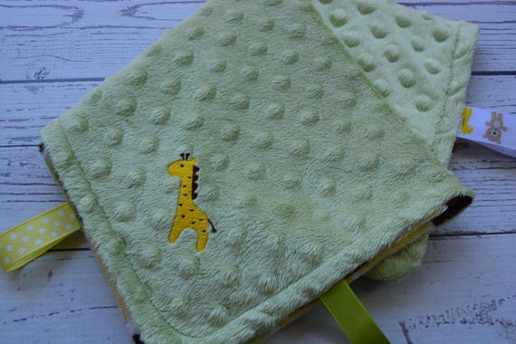 minky security blanket