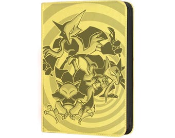 alakazam card sleeves AR 071 Midnight Playing Cards 65 Mega Alakazam EX SleevesDeck