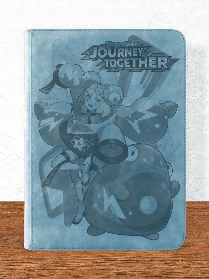 Journey Together IONO and Bellibolt TCG Custom Laser Engraved Binder
