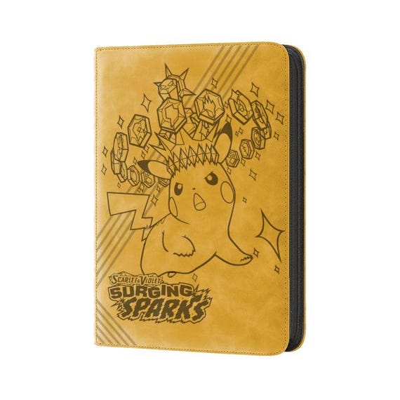 Surging Sparks Pokmon TCG Master Set Binder - Etsy