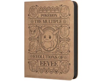 The Multiple Evolutions of EEVEE - Pokemon TCG Binder featuring card art