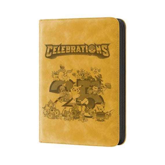 Celebrations 25th Anniversary - Pokémon TCG Master Set Binder - Etsy