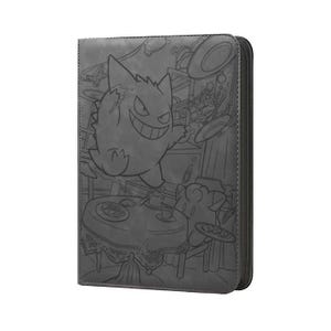 pokemon binder one card per page Mini Card Binder 360-Pocket Card Binder For Pokemon & Trading Cards, Collectible Card Folder With Elastic Strap & Protective Sleeves
