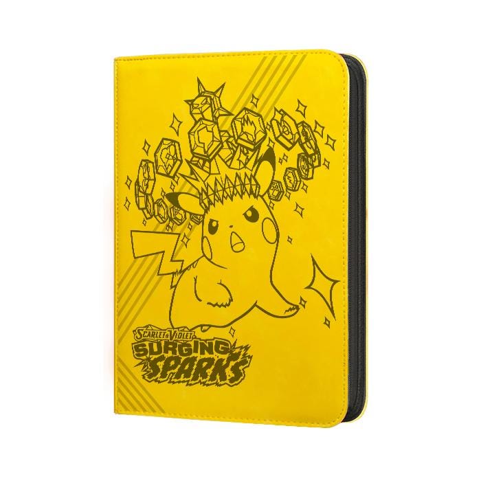 surging sparks card binder BUILD A WITH ME!!! ("SURGING SPARKS") fullart cover Surging Sparks Pokmon TCG Master