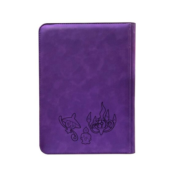 purple pokemon card binder CHANDELURE - Pokemon TCG Binder