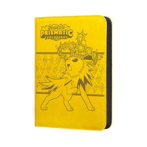 jolteon card binder Jolteon - Prismatic Evolutions Pokemon TCG Master Set Binder
