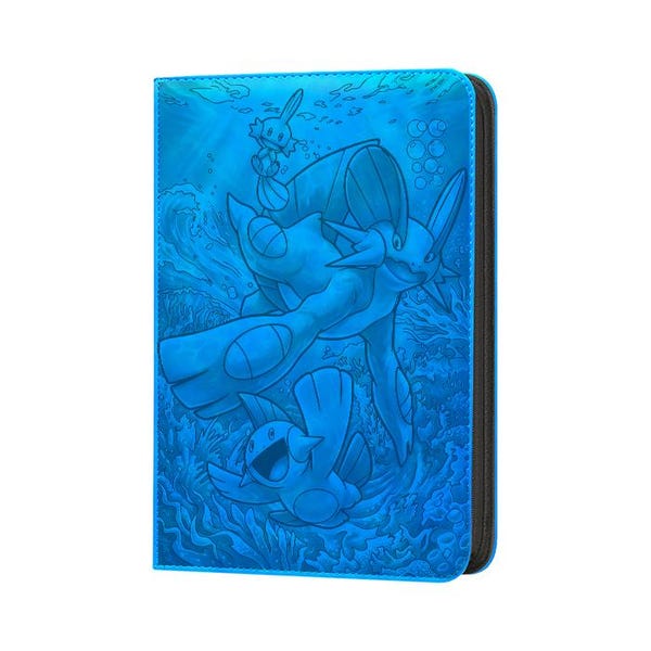 Mudkip Trio Underwater - Pokemon TCG  Binder -NEW