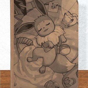 Pokemon Card Book Pokmon Eevee Evolution Binder - Holds 400 Cards, 14  Pages, Side-Loading Pockets Pokemon Card Holder