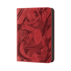 charmander pokemon card binder Pokmon Trading Pro-Binder Portfolio SCJ Binder holds 360 cards and is secured shut with an elastic strap closure Vintage Pokemon Binder Card Holder