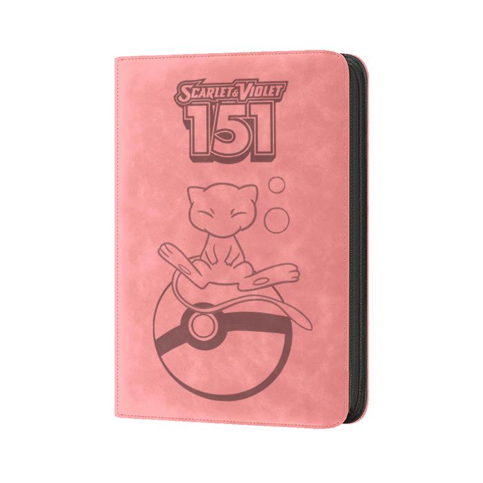 pokemon card binder no rings MoKo Card Binder for Pokemon Cards Binder 4-Pocket, 400 Pockets Tradin –  Mokodirect main image 0