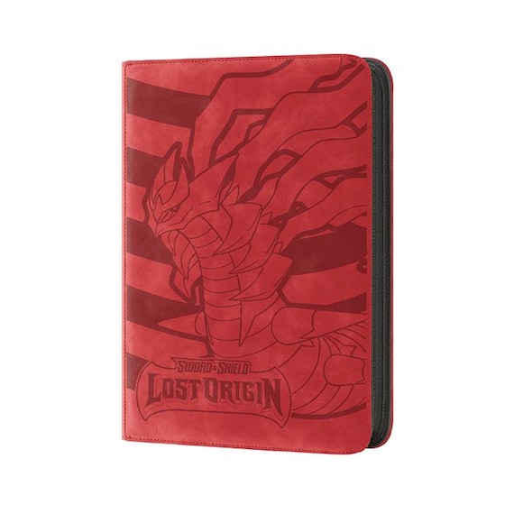 red card binder 4-Pocket Exo-Tec® Zip Binder Neon Pink – Vault X US