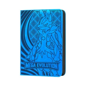 MEGA EVOLUTION Lucario Diamond - Pokémon TCG Master Set Binder
