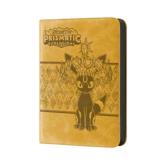 Umbreon - Prismatic Evolutions Pokemon TCG Master Set Binder - Etsy Umbreon - Prismatic Evolutions Pokemon TCG Master Set Binder - Etsy