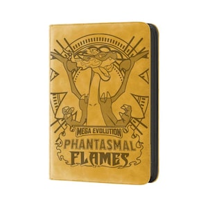 Phantasmal Flames MEGA EVOLUTION  Circle - Gold - Pokémon TCG Master Set Binder - Card Art