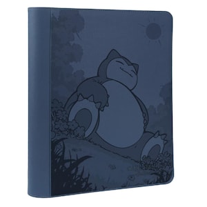 SNORLAX  - TOPLOADER TCG Laser Engraved Binder