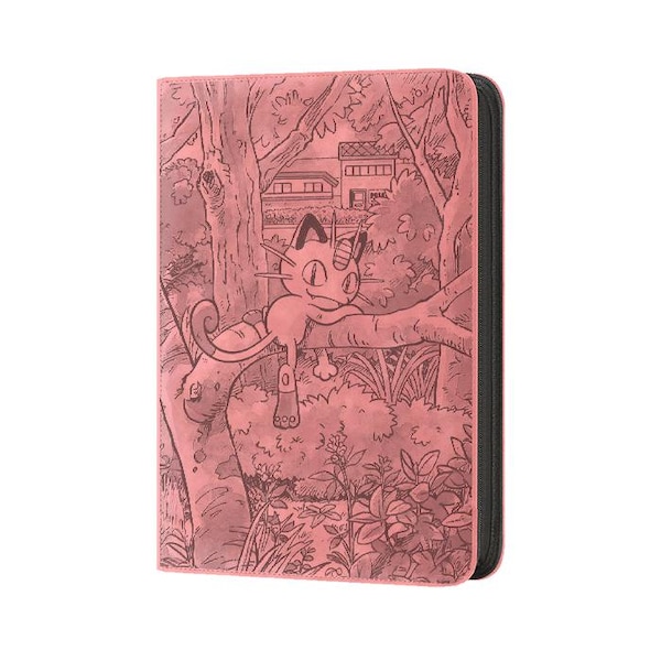 Meowth - SV-P Promo - Pokemon TCG Binder featuring card art