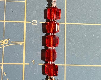 Red Ladybug Zipper Pull