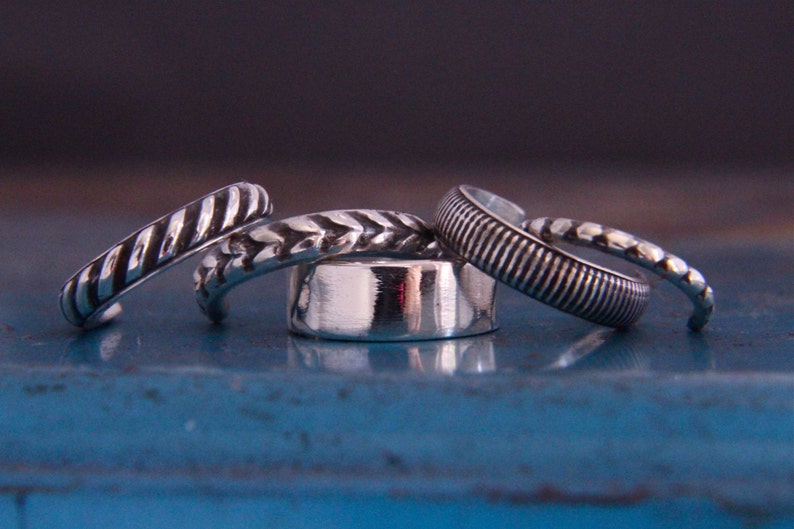 Silver Ear Cuffs.set of 5.cartilage Ear Cuffs.sterling Silver Etsy UK