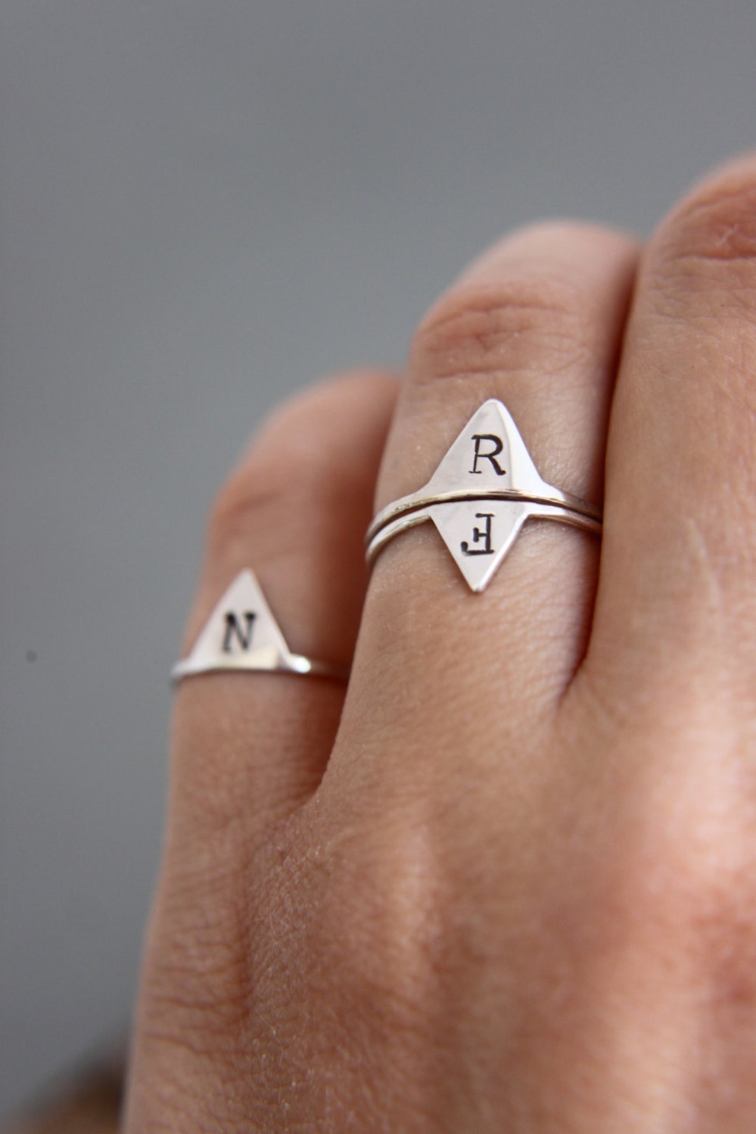 Personalised Ring. Initial Ring.initial Jewellery.personalised ...