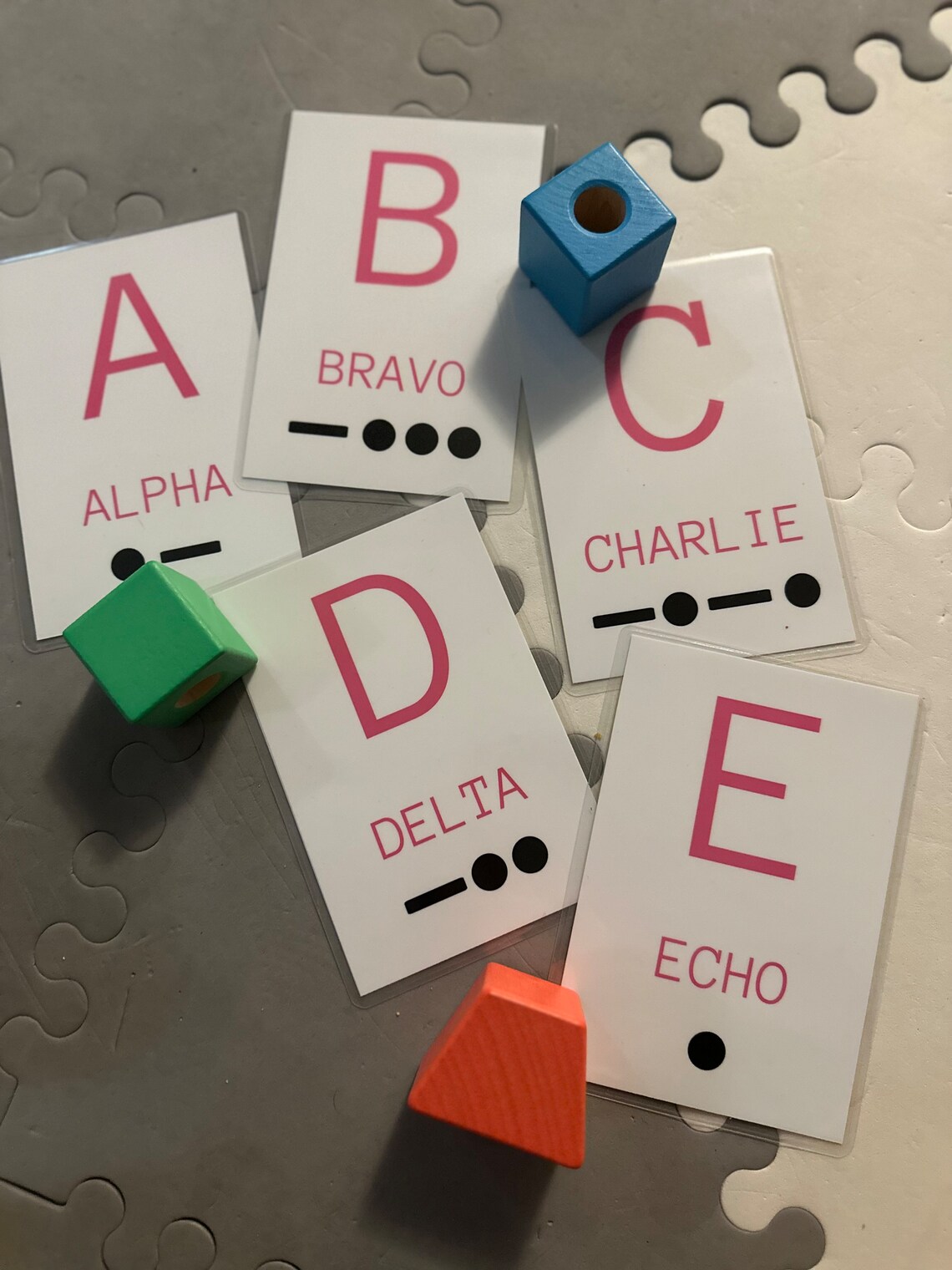 Aviation Alphabet With Morse Code Flashcards (4x6) - Etsy