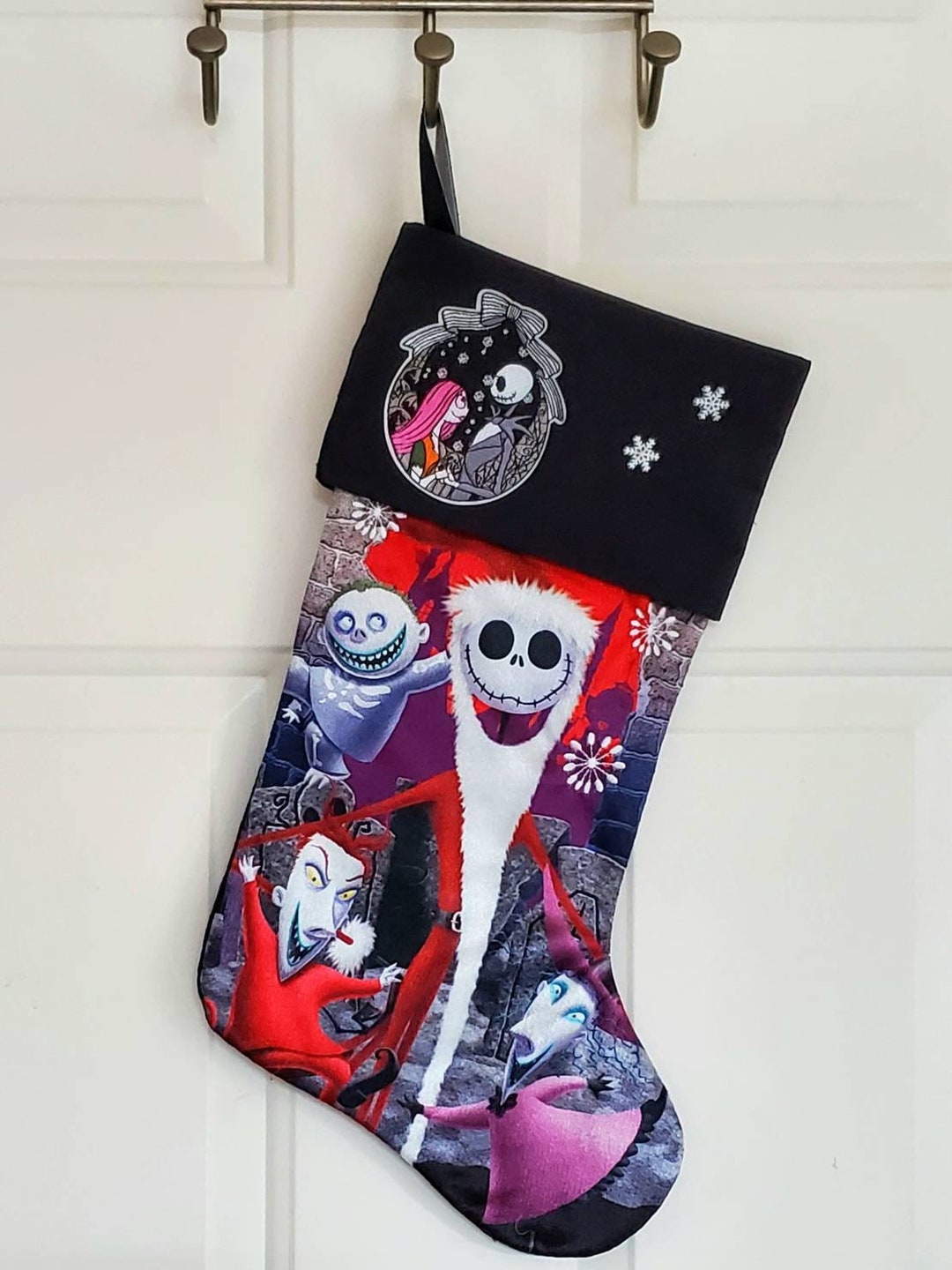 Nightmare Before Christmas Stocking Jack Skellington Disney - Etsy
