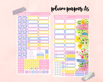 Bonnie A5 Monthly Kit - Plum Paper Planner A5
