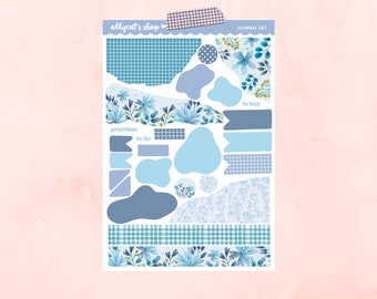 Elsa Journal Set - Planner Stickers, Journaling Stickers