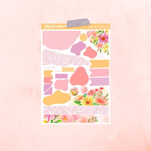 Adeline Journal Set - Planner Stickers, Journaling Stickers