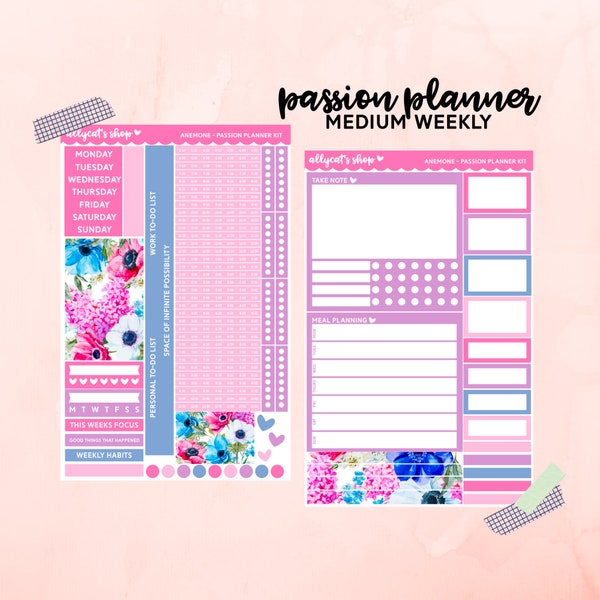 Passion Planner Stickers - Etsy
