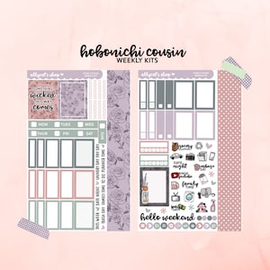 Witches Brew - Hobonichi Cousin Weekly sticker kit