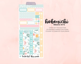 Natalie Hobonichi Weeks Basic Kit - Planner Stickers, Hobonichi Techo Weeks