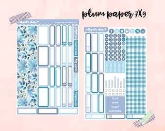 Elsa 7x9 Monthly Kit - Plum Paper Planner 7x9