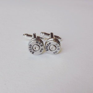 Spinki do mankietów SPEER 9 mm Bullet Shell - Spinki do mankietów Bullet Casing