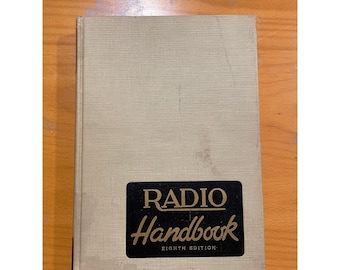 Vintage Radio Handbook Eighth Edition Technical Reference Book 1952 W L Rhein Co