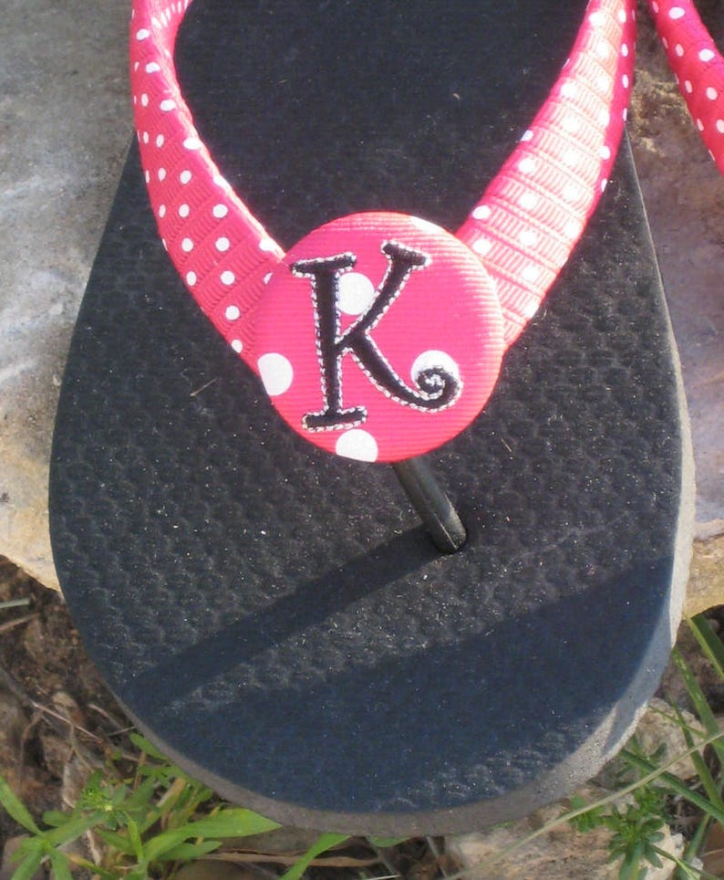 flip flops with ribbon ties