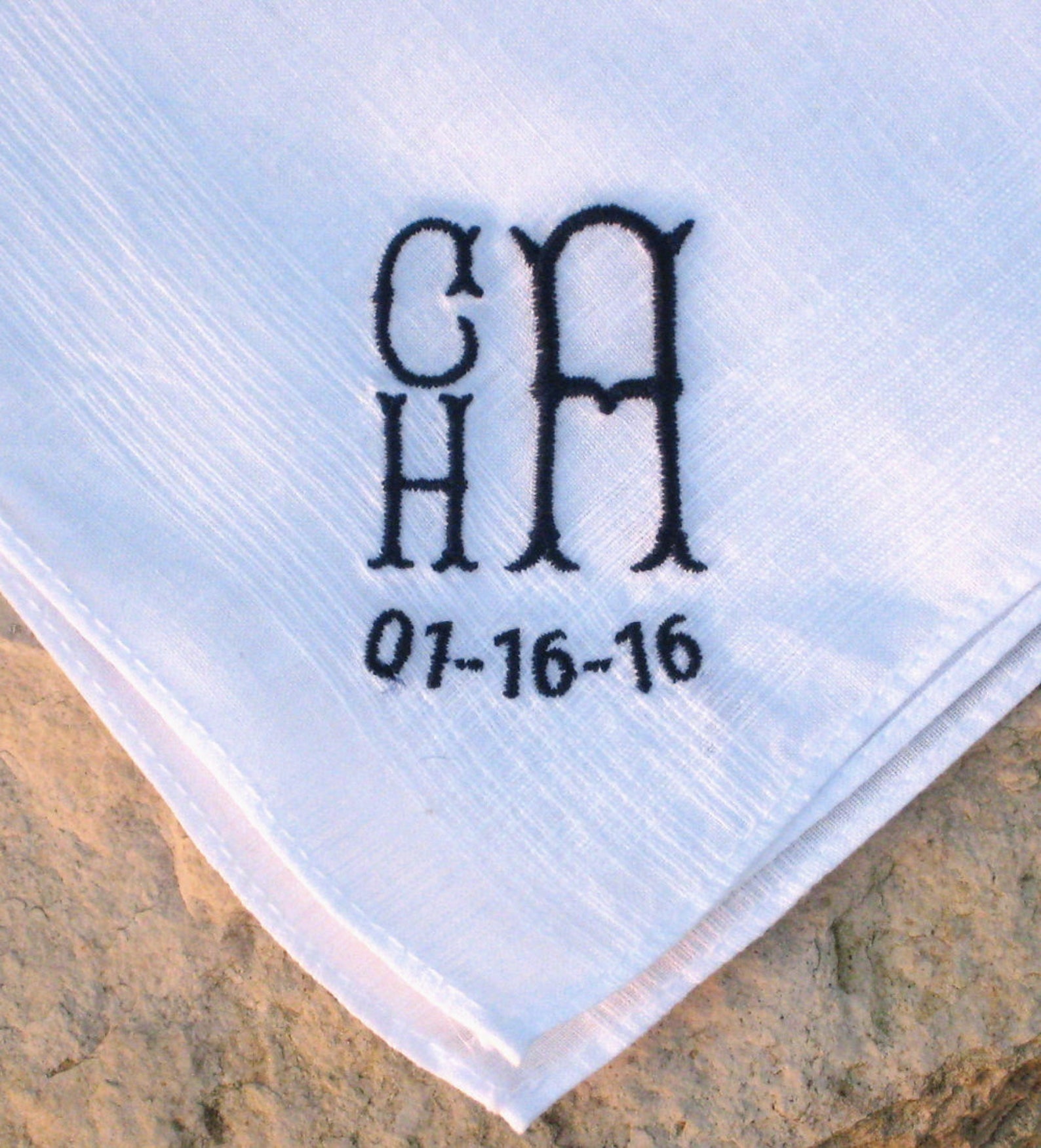 MEN'S IRISH LINEN Handkerchief Groom Father of Etsy
