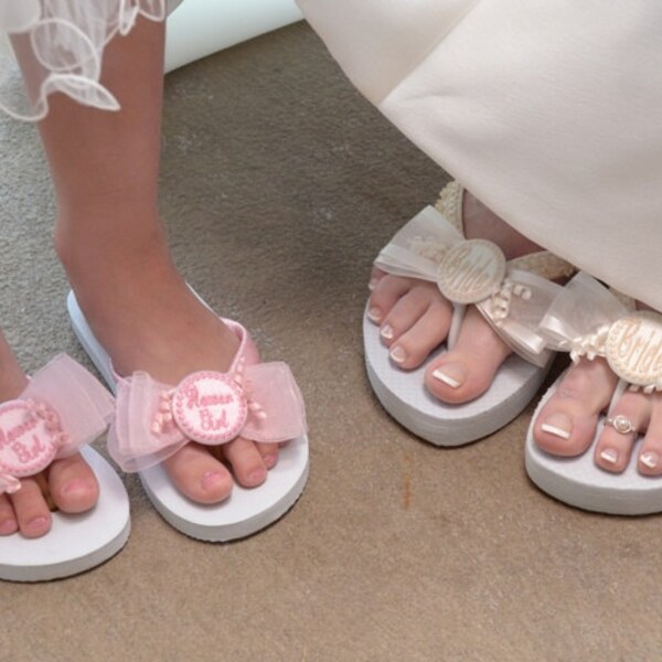 Floral Bounty Sweetgrass Flip Flops